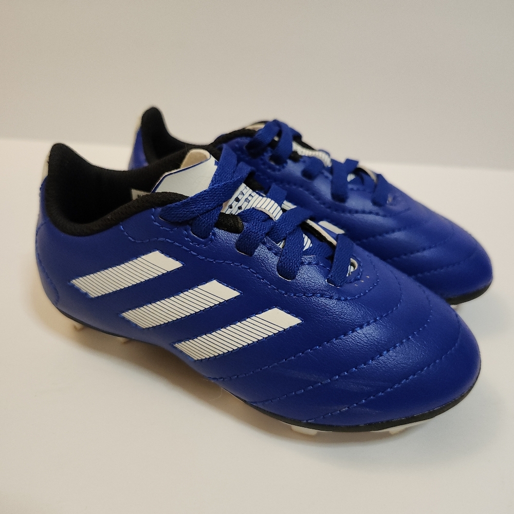 Adidas Goletto VIII FG J Soccer Cleat Lace Royal Blue Unisex Kids Size 10K